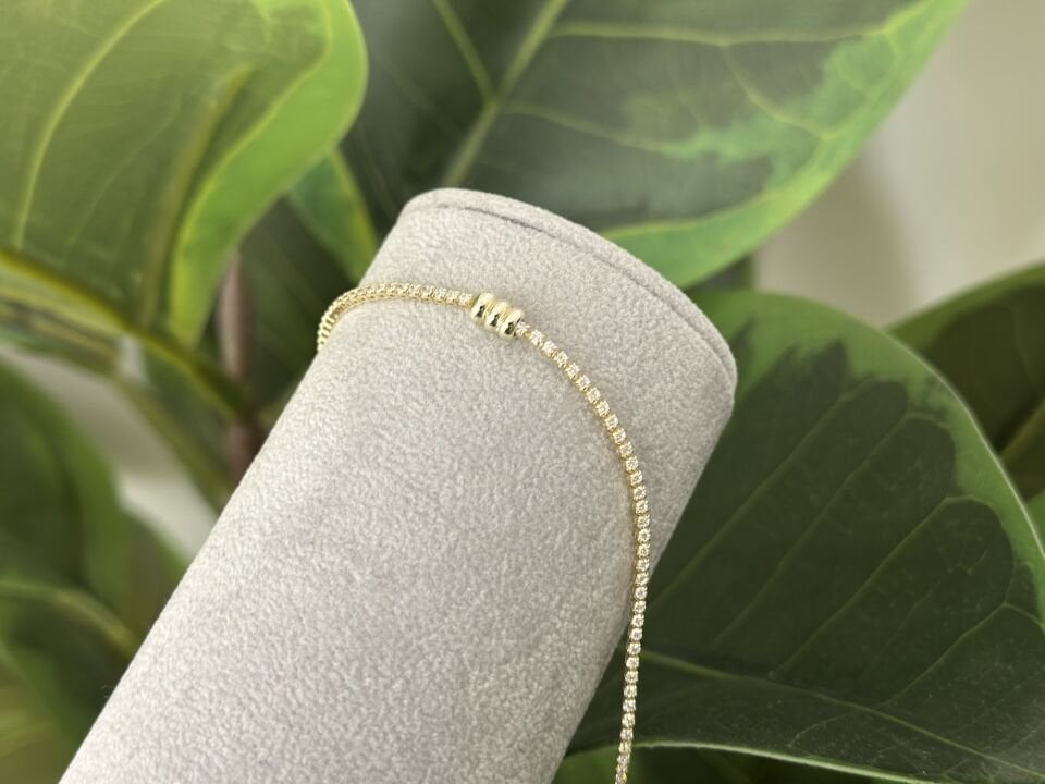 MİNİMA SU YOLU VE TOPÇUL DETAYLI BİLEKLİK