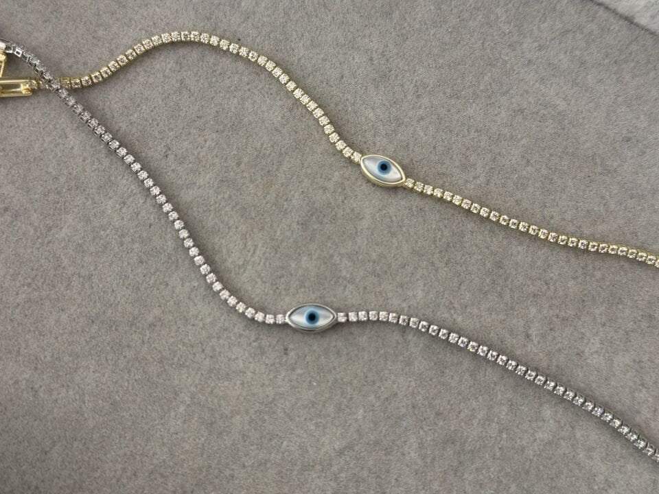 MİNİMA SU YOLU VE GÖZ DETAYLI BİLEKLİK