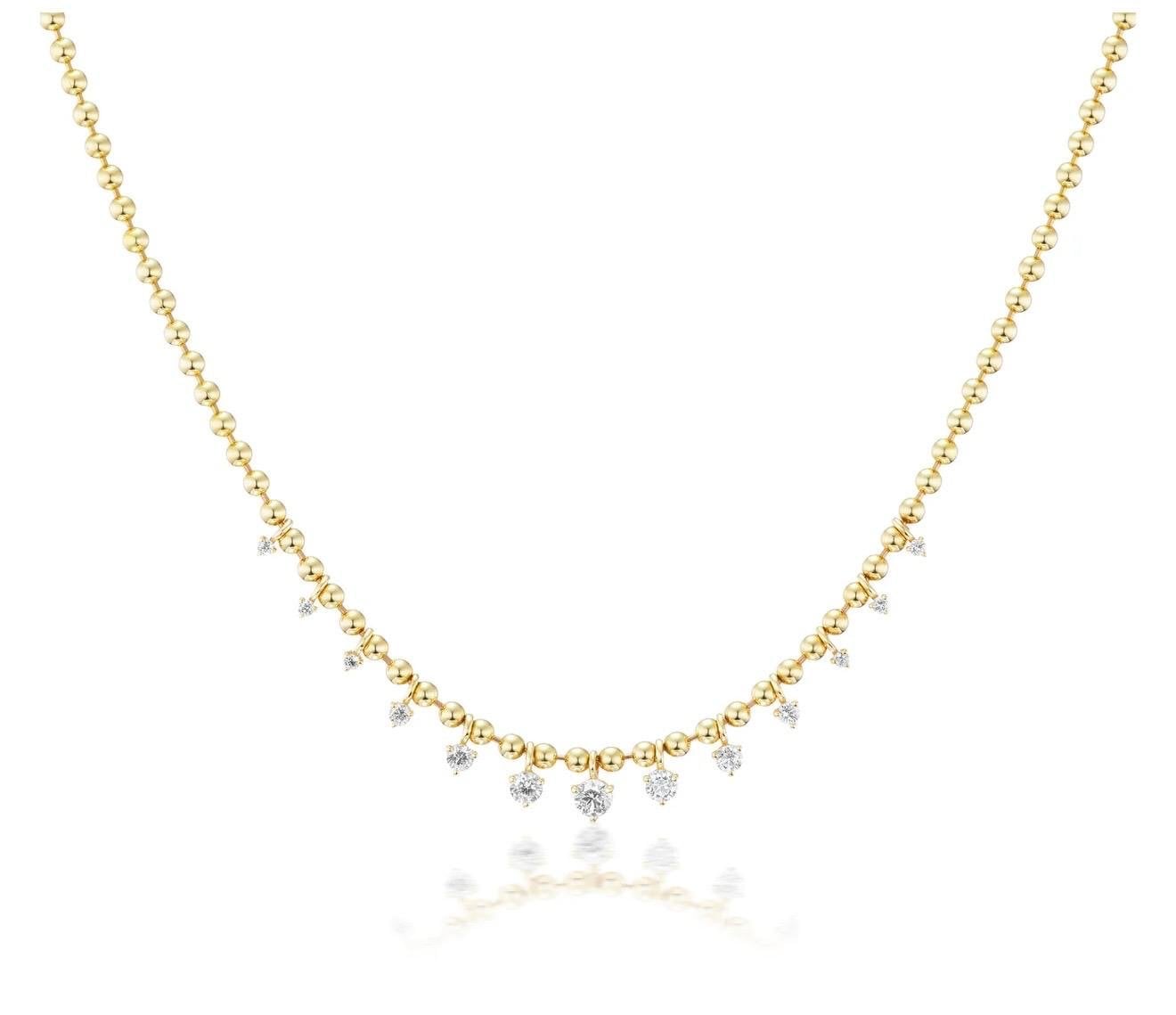 GOLDEN TOPÇUK KOLYE
