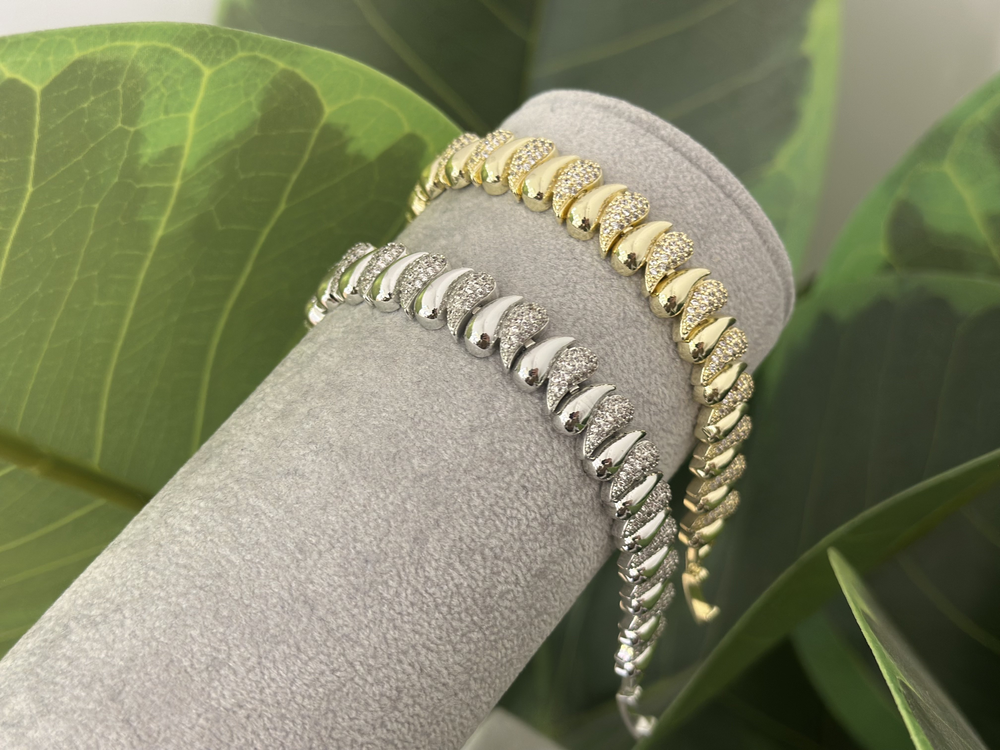 DAMLA VE TAŞ DETAY BİLEKLİK