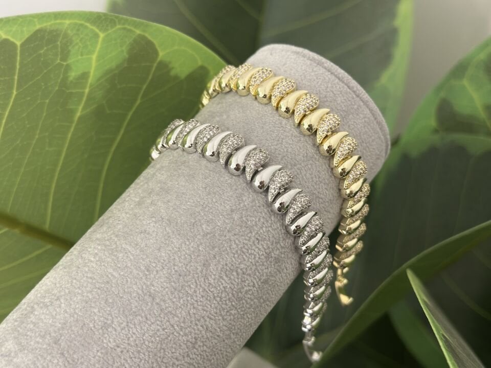 DAMLA VE TAŞ DETAY BİLEKLİK