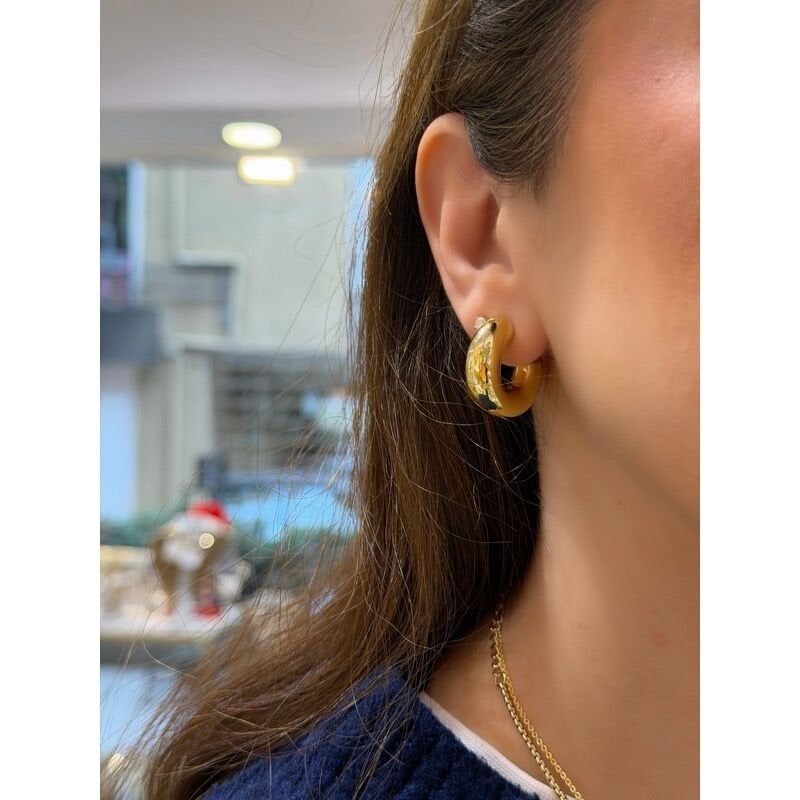 BASİC KÜPE HALKA GOLD