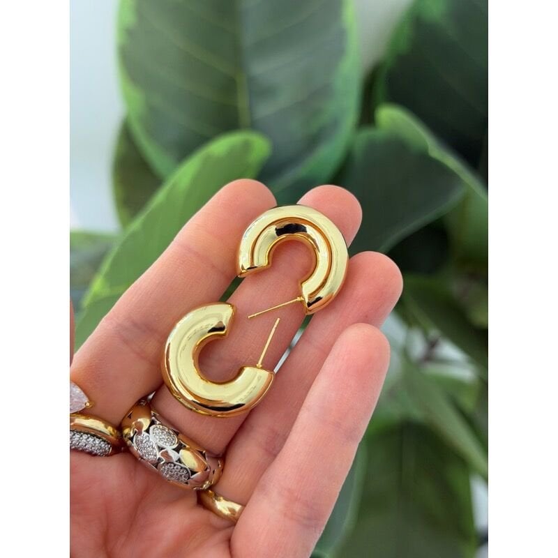 BASİC KÜPE HALKA GOLD