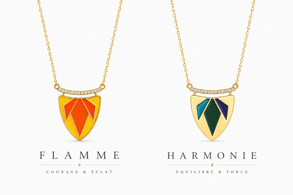 HARMONİE FLAMME KOLYE