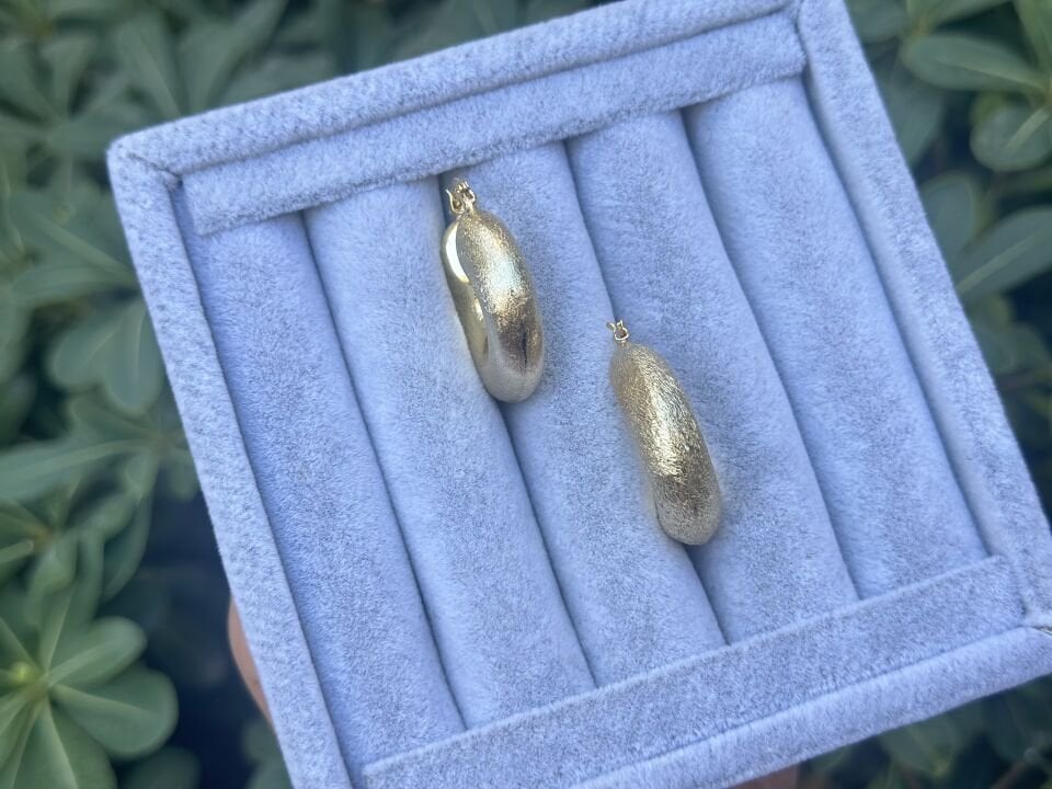 ESKİTME DETAYLI KÜPE