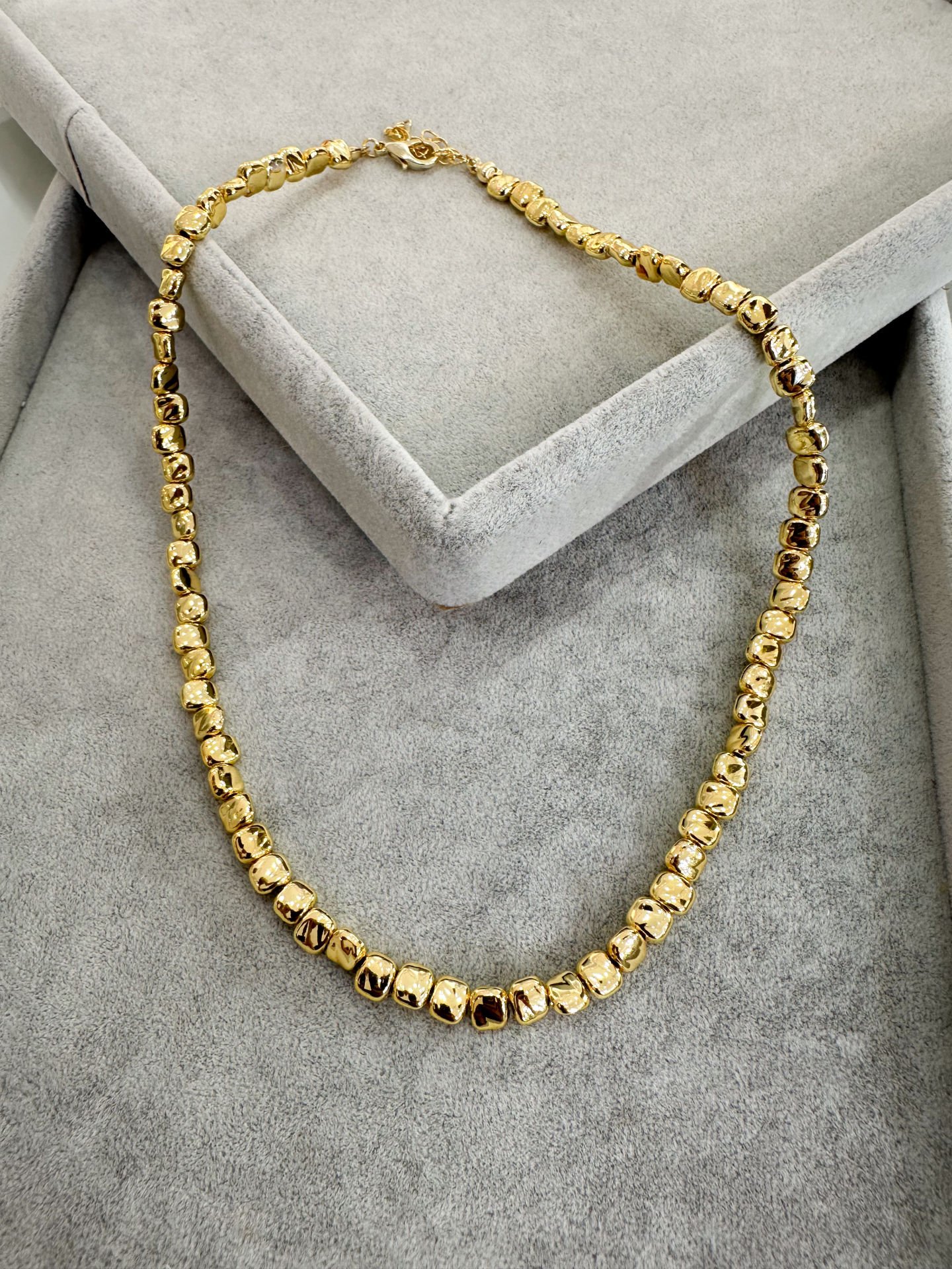 EZME TASARIM FULL GOLD KOLYE