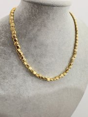 EZME TASARIM FULL GOLD KOLYE