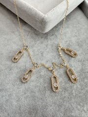 MESİ QUINTET KOLYE GOLD