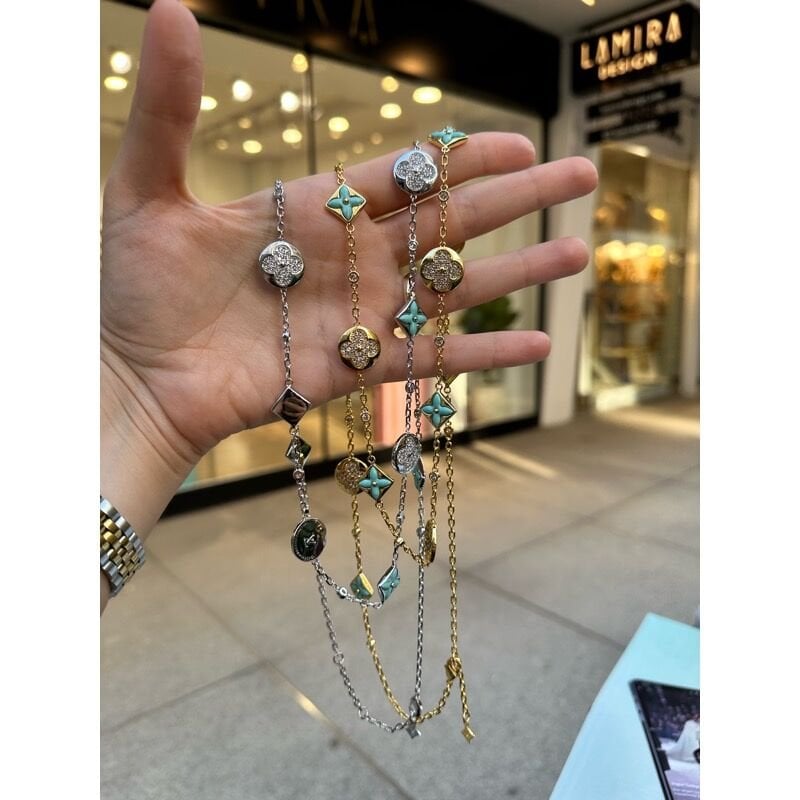 İTHAL LV UZUN KOLYE