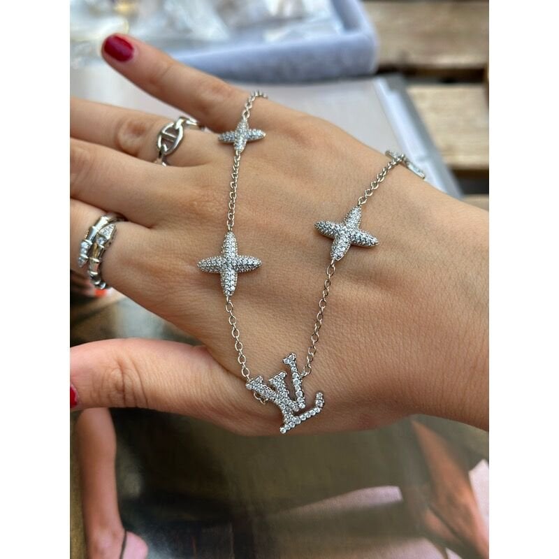 İTHAL LV TAŞLI KOLYE