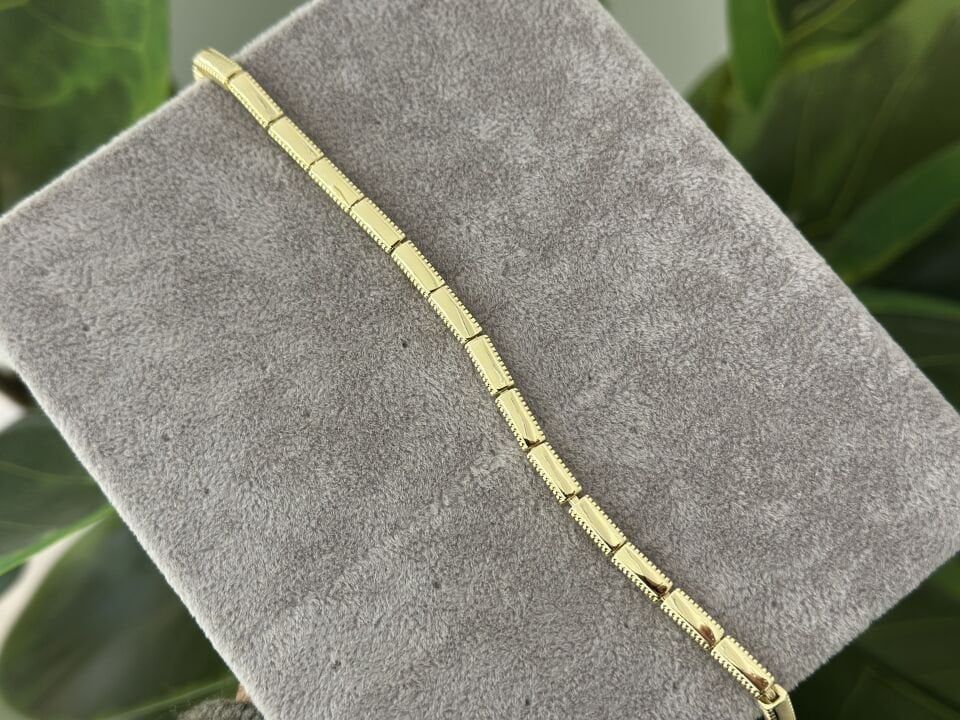 DÜZ DETAYSIZ GOLD BİLEKLİK