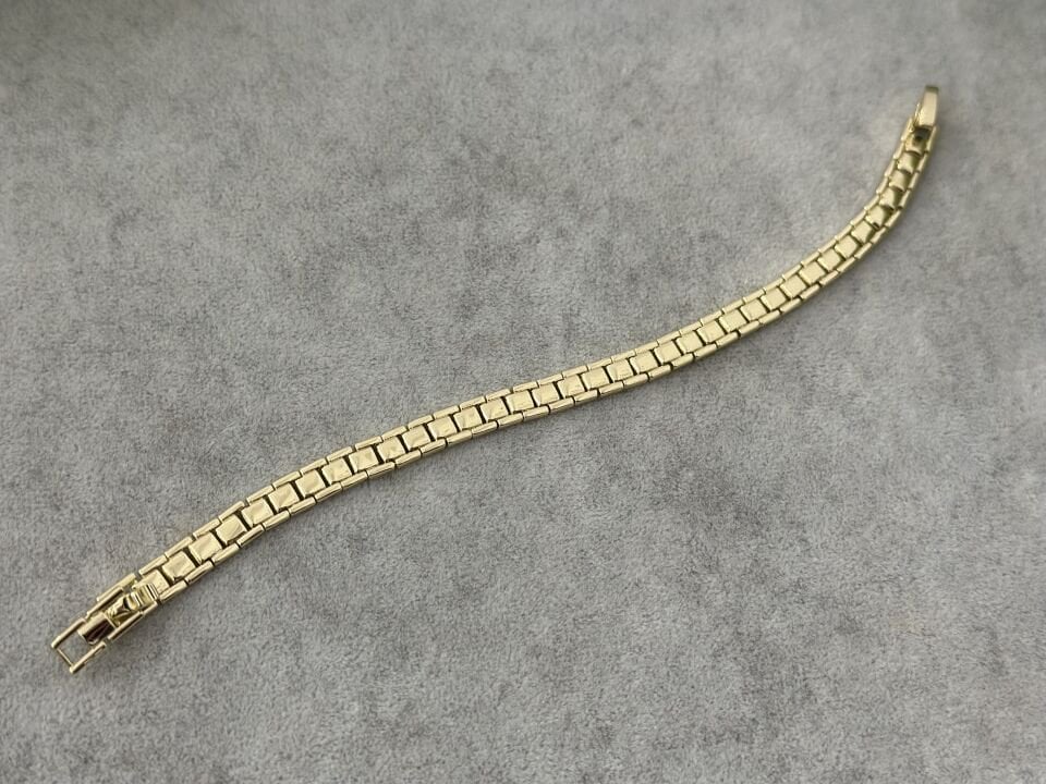 KARE DETAY GOLD BİLEKLİK