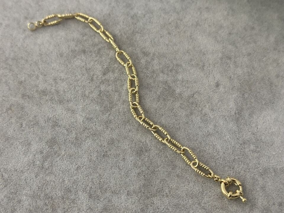 ZİNCİR DETAY GOLD BİLEKLİK