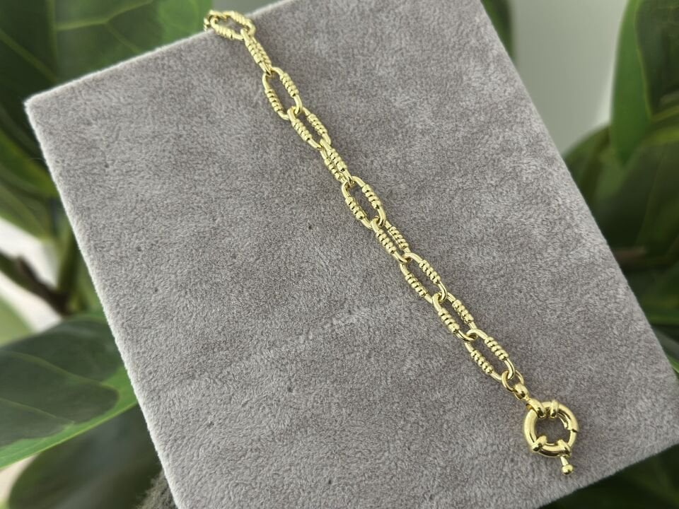 ZİNCİR DETAY GOLD BİLEKLİK