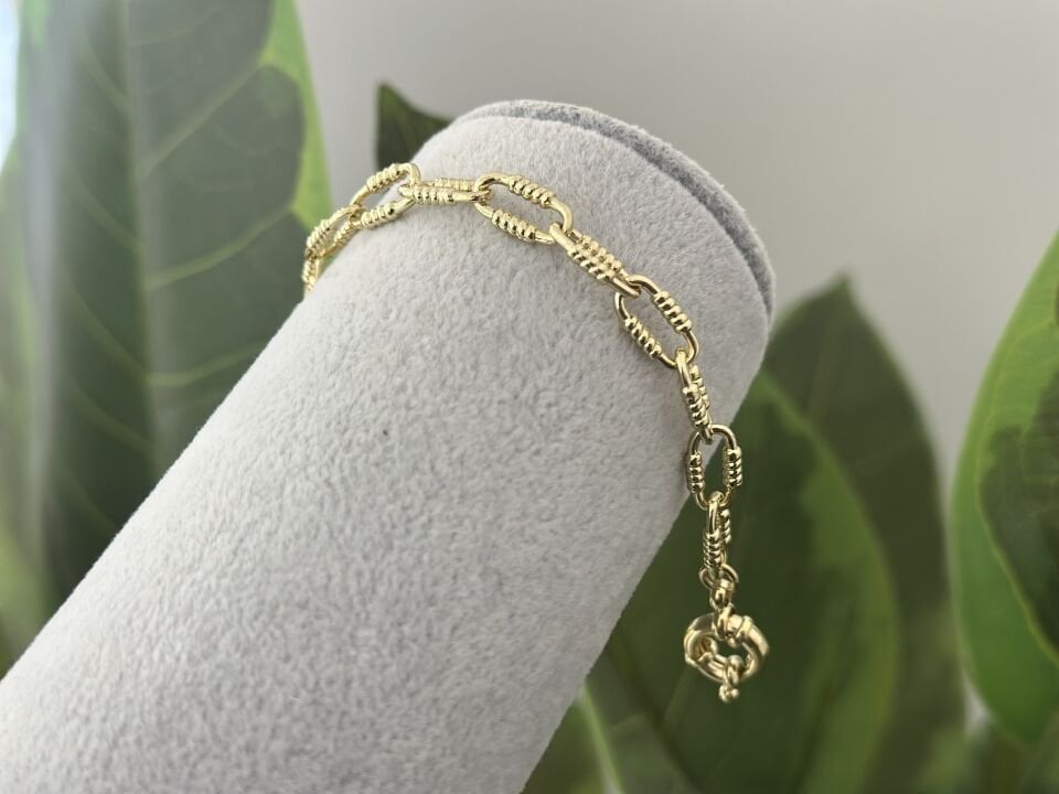 ZİNCİR DETAY GOLD BİLEKLİK