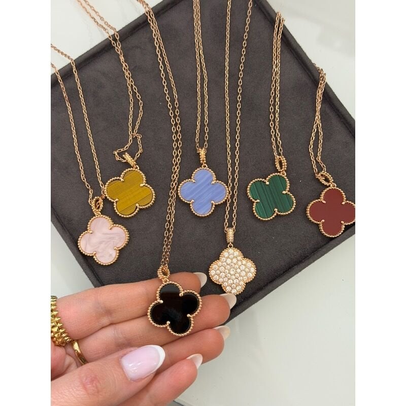 VC BÜYÜK TEKLİ UZUN KOLYE