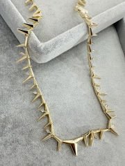 LUXURY ÇİVİ KOLYE GOLD