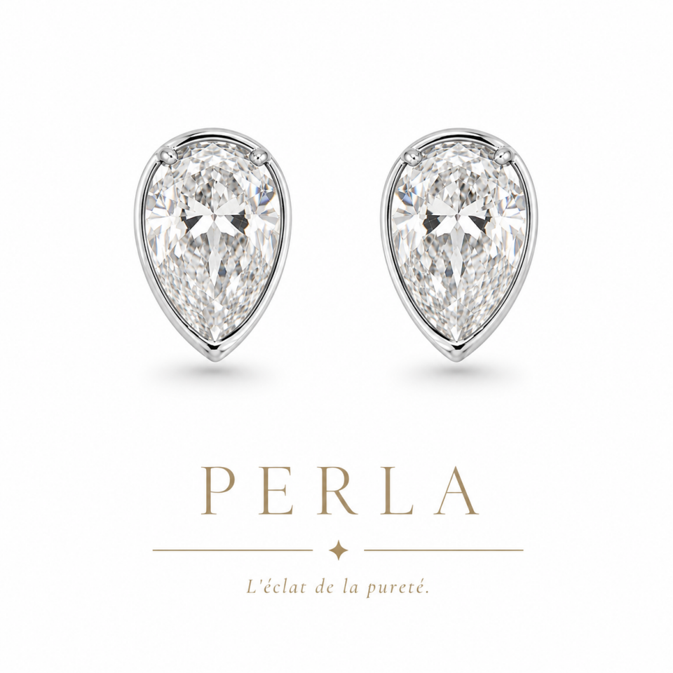 PERLA SİLVER KÜPE