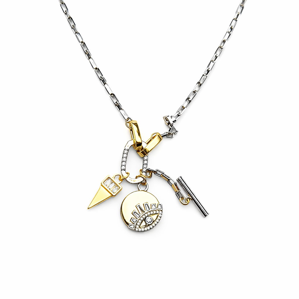 SALLANTI DETAYLI UZUN KOLYE