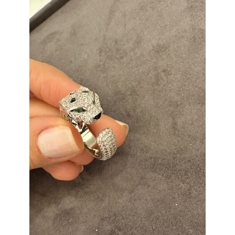 PANTHER YÜZÜK (925 AYAR GÜMÜŞ)