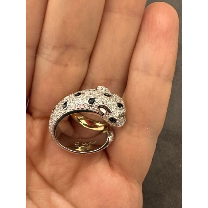 PANTHER YÜZÜK (925 AYAR GÜMÜŞ)