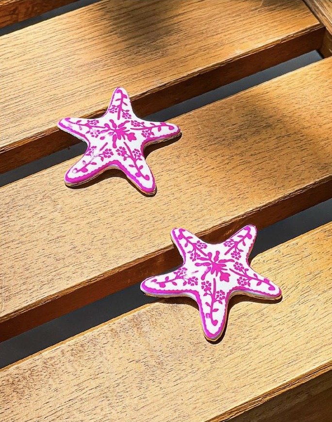 VİNTAGE STARFİSH KÜPE