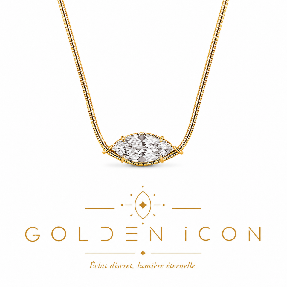GOLDEN İCON KOLYE