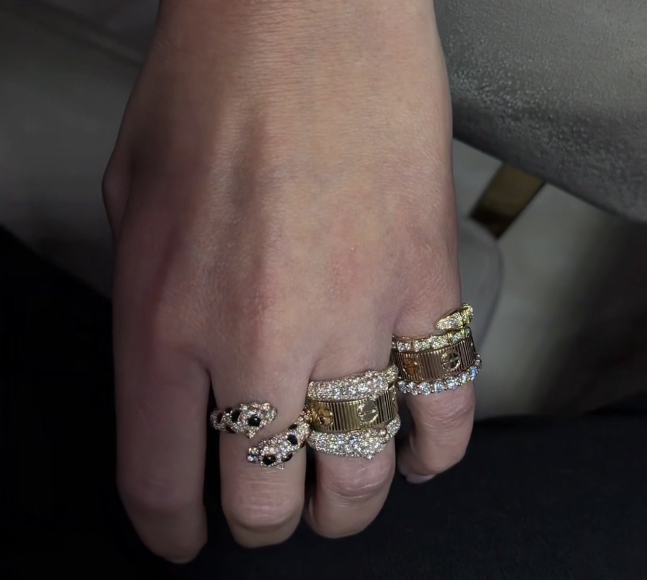 İTHAL CARTİ GOLD YÜZÜK (YAZILI)