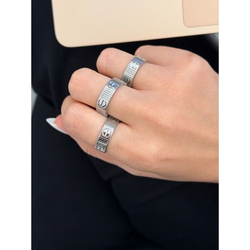 İTHAL CARTİ YÜZÜK SİLVER (YAZILI)