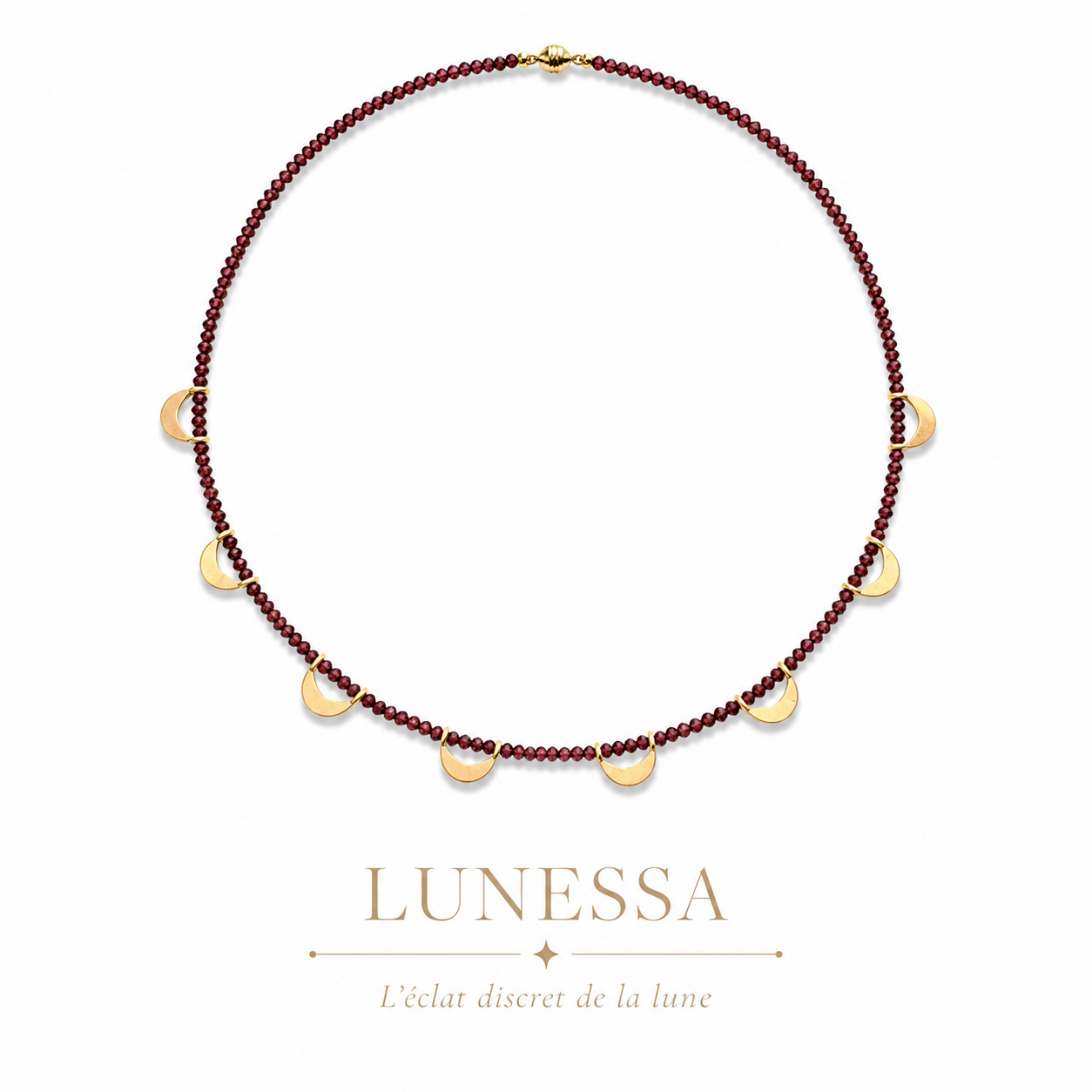 LUNESSA DOĞALTAŞ KOLYE