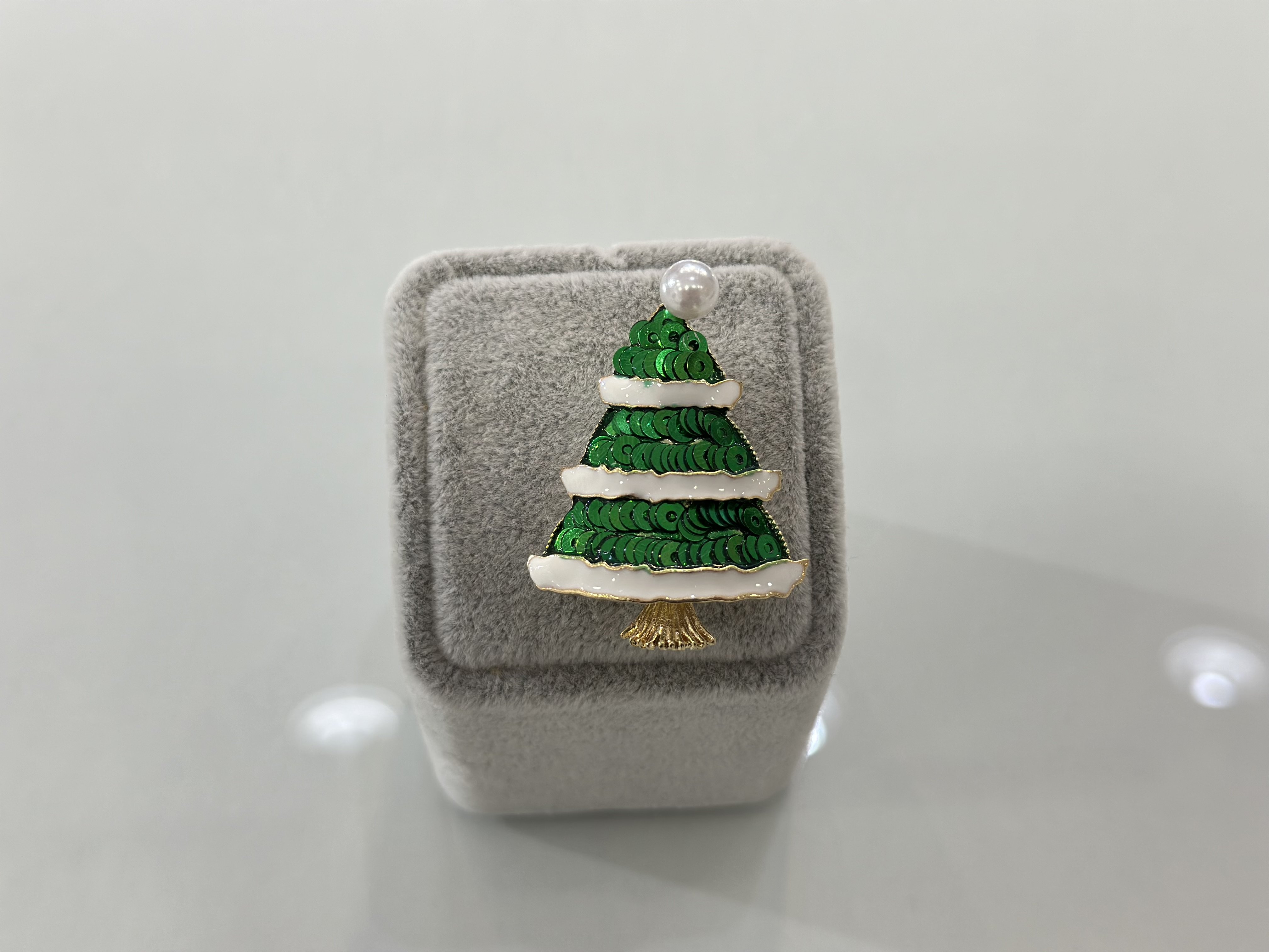 PİNE YILBAŞI BROŞU