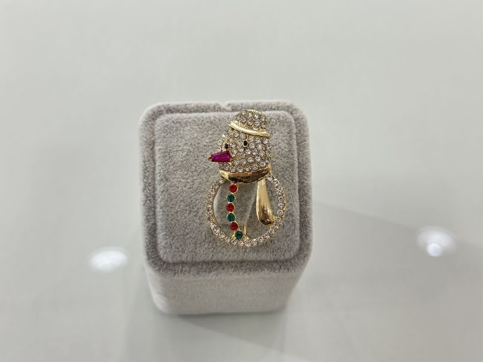SNOWMAN YILBAŞI BROŞU