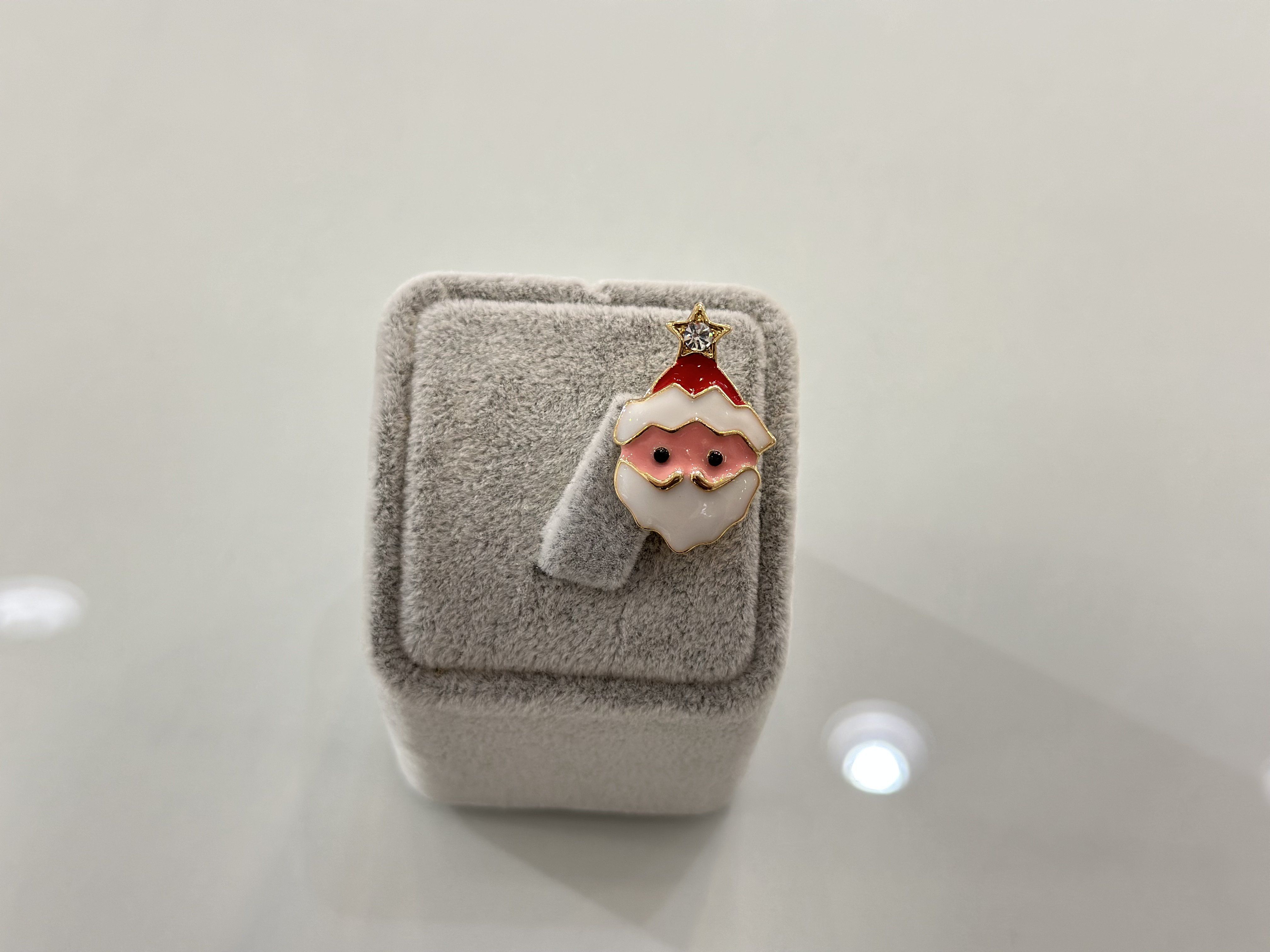 SANTAS HEAD YILBAŞI BROŞU