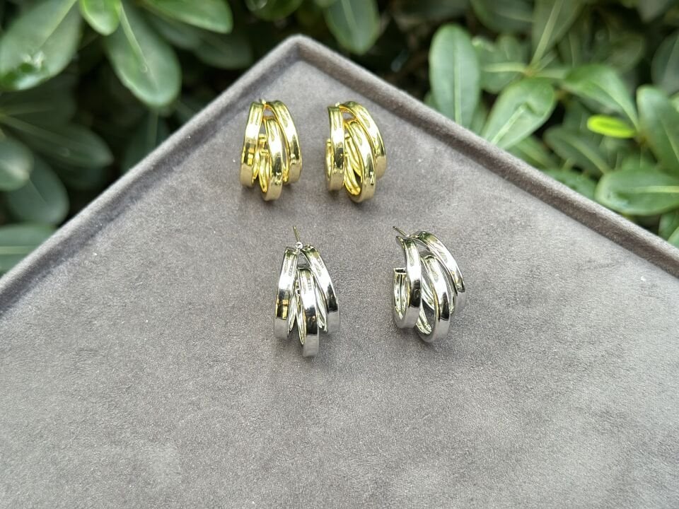 VİNTAGE KARE KESİM KÜPE