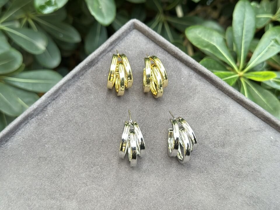 VİNTAGE KARE KESİM KÜPE