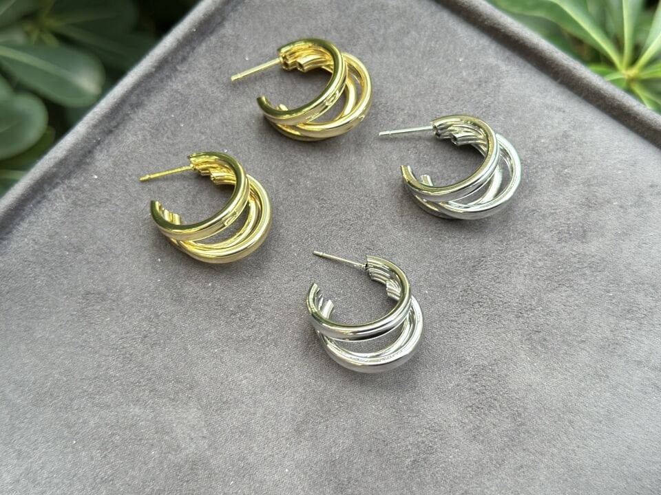 VİNTAGE KARE KESİM KÜPE