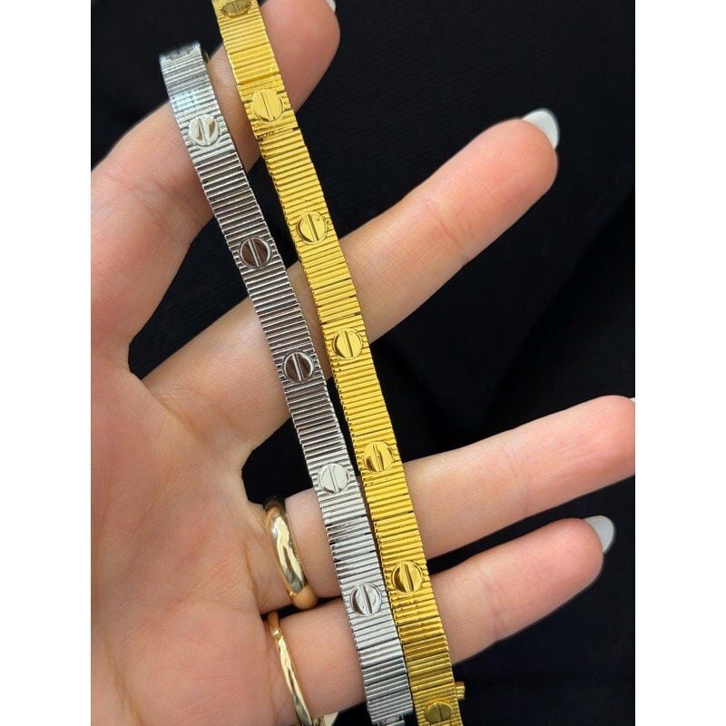 CARTİ LOVE BİLEKLİK  SİLVER (YAZILI)