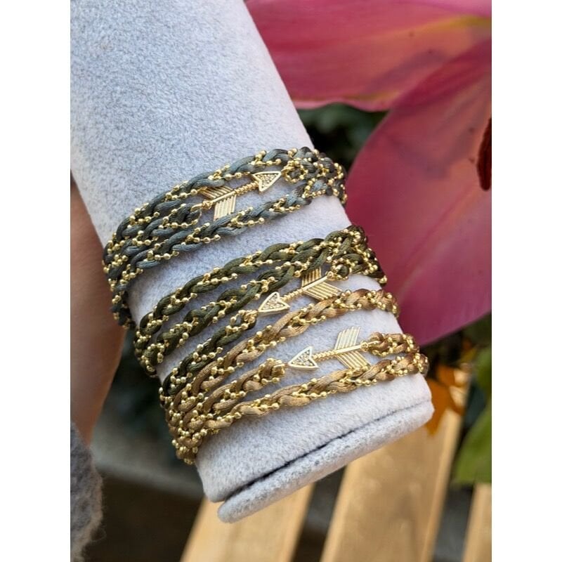 OK FİGÜRLÜ İP BİLEKLİK