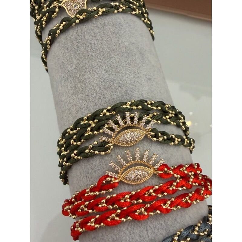 GÖZ FİGÜRLÜ BİLEKLİK