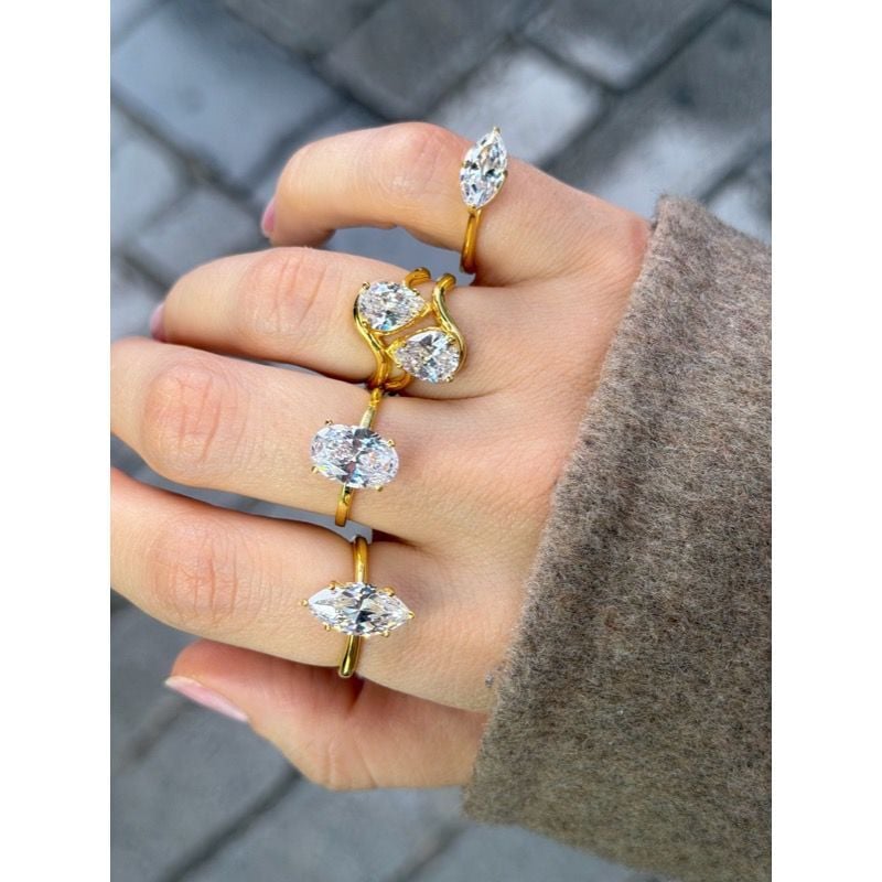 HAİLEY YÜZÜK (925 ayar)