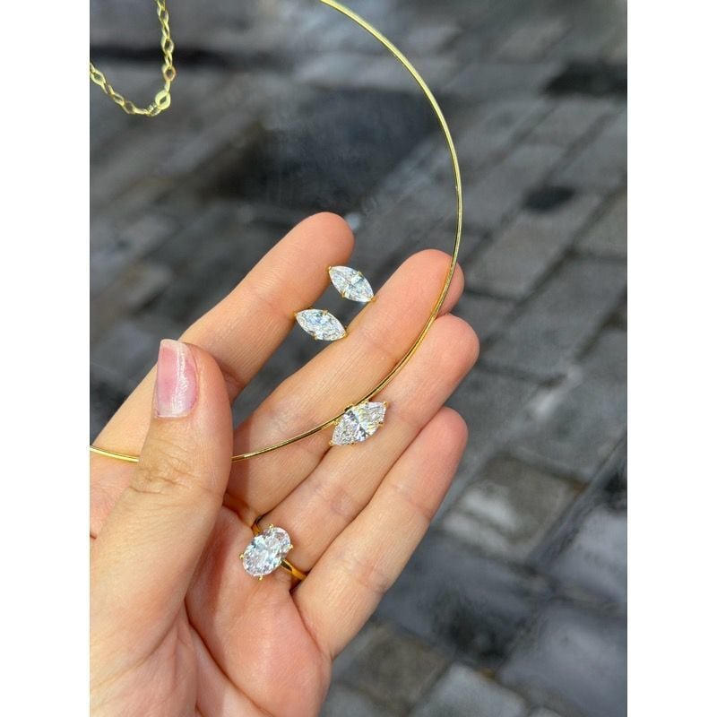 HAİLEY KÜPE (925 ayar Gümüş)