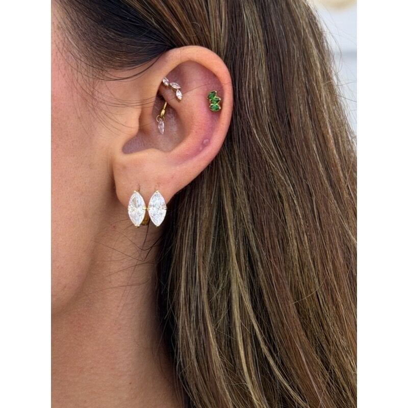 HAİLEY KÜPE (925 ayar)