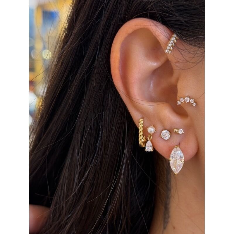 HAİLEY KÜPE (925 ayar)