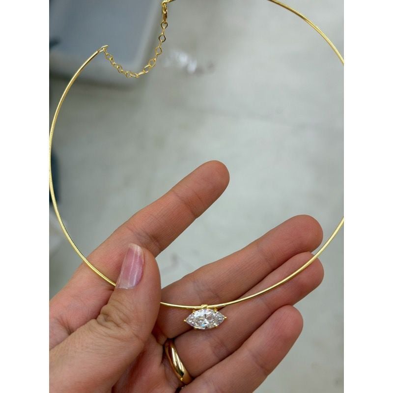 HAİLEY KOLYE (925 ayar Gümüş )