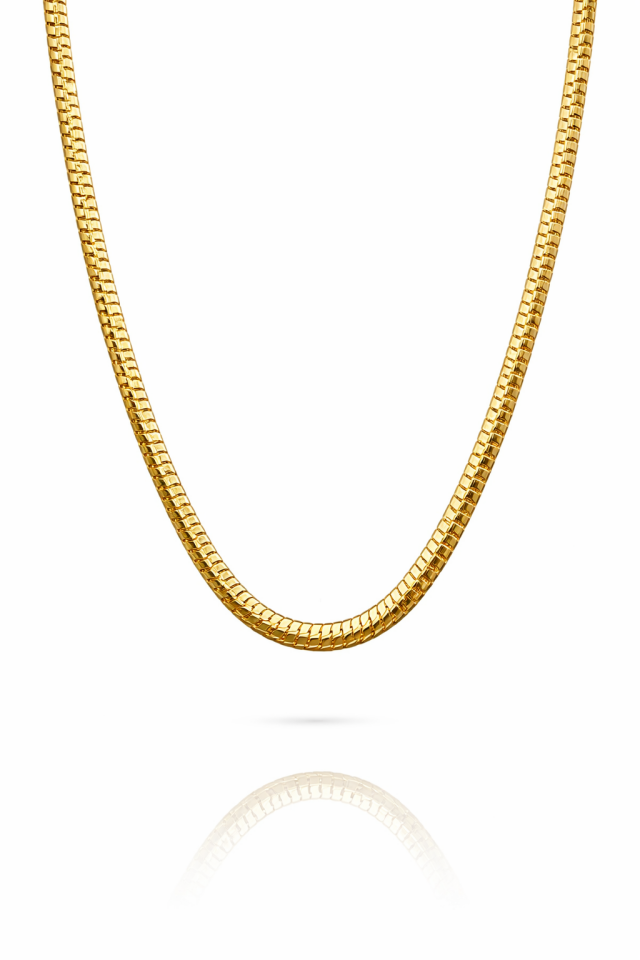 DÜZ  ZİNCİR KOLYE (60cm)