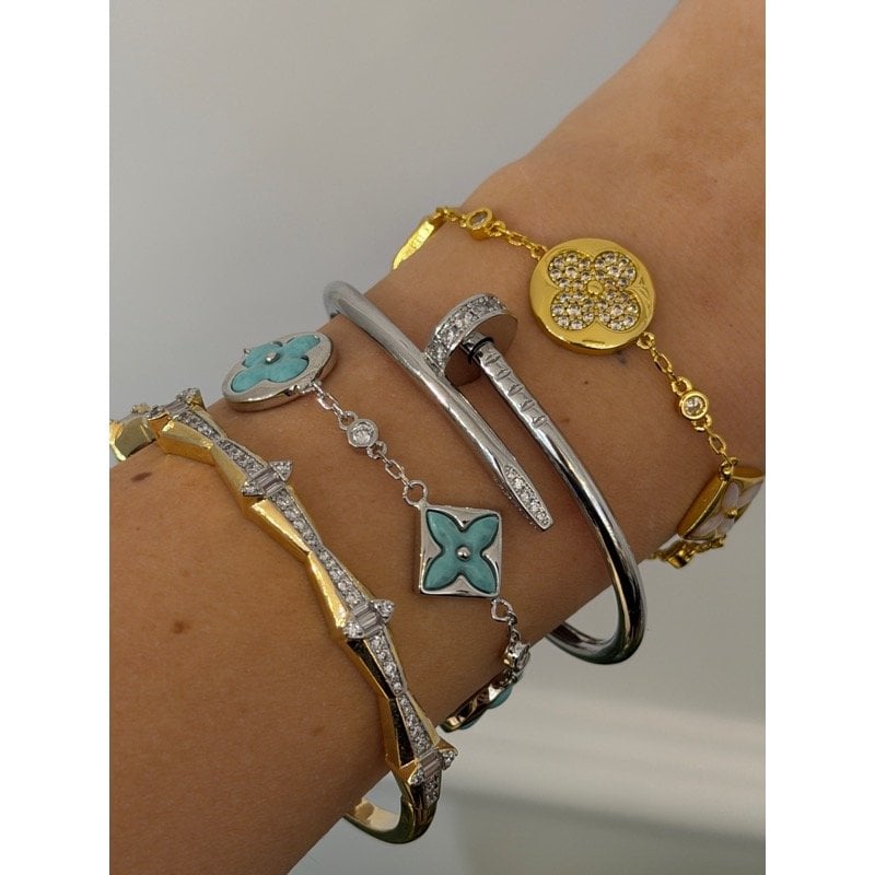 LV BİLEKLİK MAVİ TAŞLI