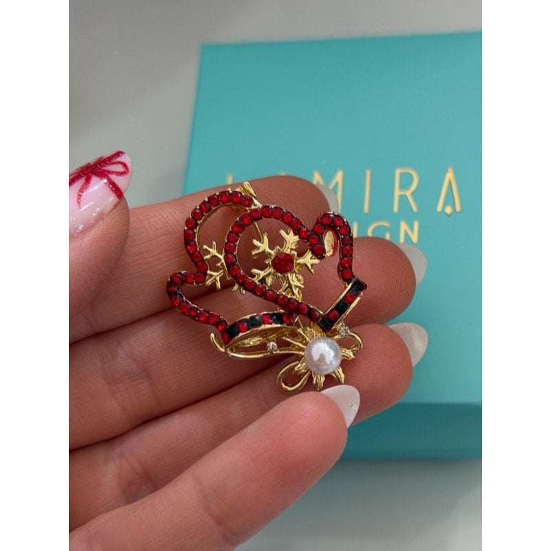 YILBAŞI BROŞ GEYİK