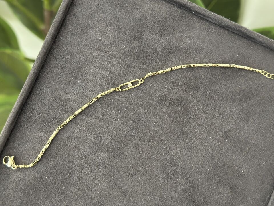 MİNİMA TEK TAŞ VE DORİKA DETAYLI BİLEKLİK