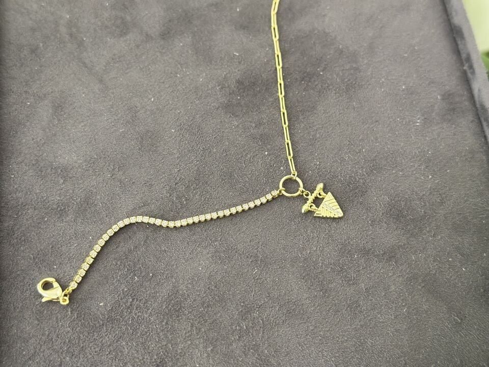 MİNİMA ZİNCİR VE SU YOLU DETAYLI BİLEKLİK