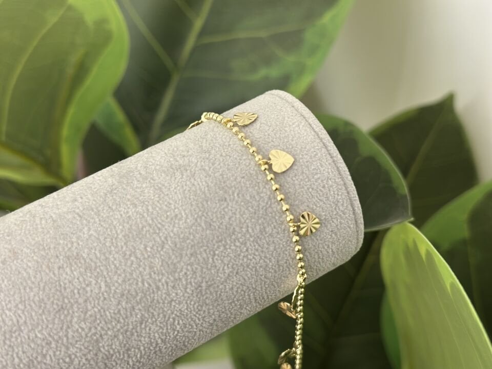 MİNİMA ZİNCİR VE PLAKA DETAYLI BİLEKLİK